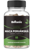 BOTANIC Maca peruánská - Prášek z kořene BIO 60 kapslí