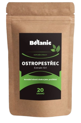 BOTANIC Ostropestřec mariánský - Extrakt 10:1, 20 g