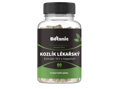 BOTANIC Kozlík lékařský - extrakt 10:1, 60 kapslí