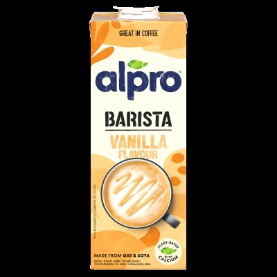 ALPRO Barista Ovesno-sójový nápoj s vanilkovou příchutí 1 l