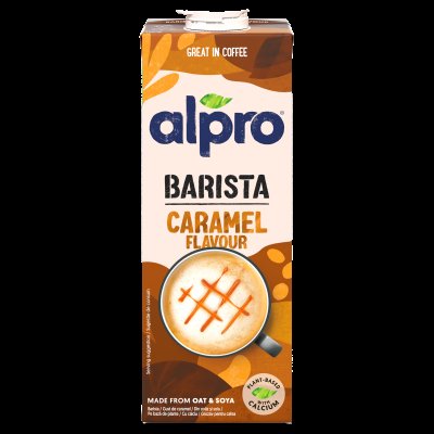 ALPRO Barista Ovesno-sójový nápoj s karamelovou příchutí 1 l