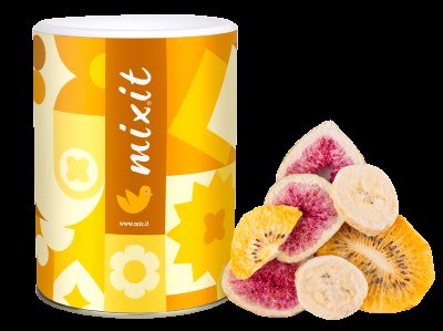 MIXIT Křupavé ovoce - žluté kiwi, fík, banán 100 g