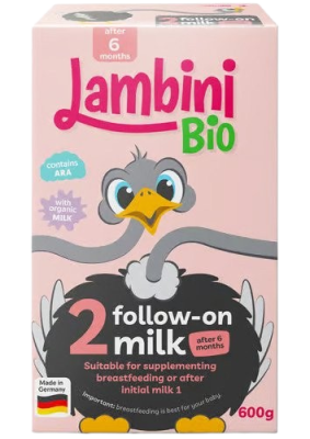 LAMBINI BIO pokračovací mléko 2 600 g