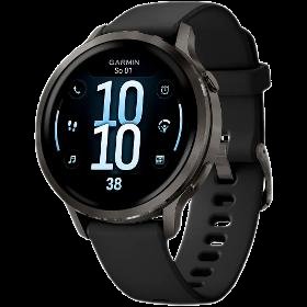 GARMIN Venu 4 s černým silikonovým řemínkem 41 mm