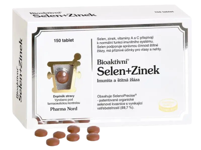 Pharma Nord Bioaktivní Selen+Zinek tbl.150