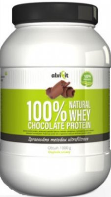 Alvifit 100% Natural WHEY Chocolate Protein 1000g