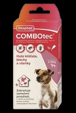 BEAPHAR Combotec Spot-on pro malé psy S 0.67 ml