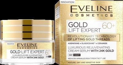 Eveline GOLD LIFT Expert denní/noční krém 60+ 50 ml