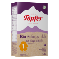 TÖPFER BIO 1 z kozího mléka – počáteční kojenecká výživa 400 g