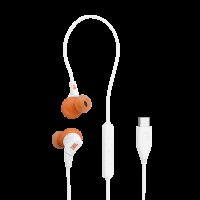 JBL Endurance Run 3C USB-C White, drátová sportovní sluchátka s USB-C konektorem