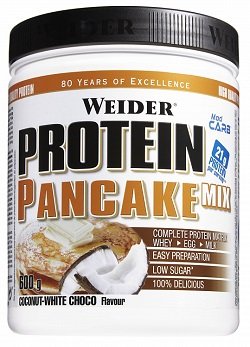 Weider , Protein pancake mix, , Kokos - Bílá čokoláda 500 g