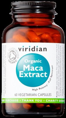 Viridian Organic Maca Extract 60 kapslí Viridian Organic Maca Extract 60 kapslí