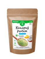 Zelená Země Konopný protein 500g kokos s ananasem Zelená Země Konopný protein 500g kokos s ananasem