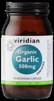Viridian Garlic 500mg 90 kapslí Organic