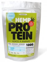 Zelená Země Konopný protein 1kg kokos s ananasem