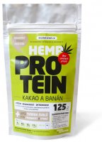 Zelená Země Konopný protein 125g kakao s banánem
