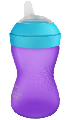 Avent Hrneček Grippy s jemnou hubičkou 300 ml 1 ks pro dívky