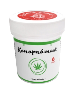 Zelená Země Konopná mast na svaly a klouby 100ml