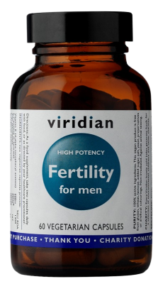 Viridian Fertility for Men 60 kapslí
