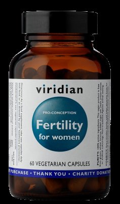 Viridian Fertility for Women 60 kapslí