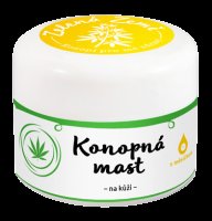 Zelená Země Konopná mast na kůži 12ml