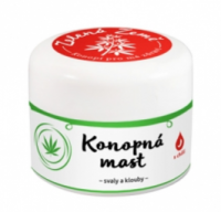 Zelená Země Konopná mast na svaly a klouby 12ml