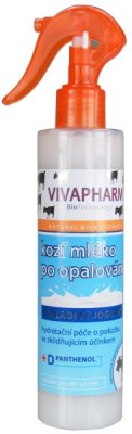 VivaPharm Zklidňující emulze s extrakty kozího mléka a jogurtu 250 ml