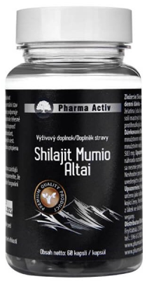 Pharma Activ Shilajit Mumio Altai 60 kapslí