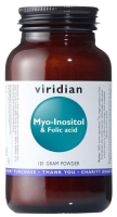 Viridian Nutrition Myo-Inositol & Folic Acid 120 g