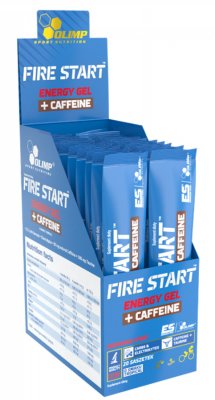 Olimp Fire Start Energy Gel + Caffeine černý rybíz 36g