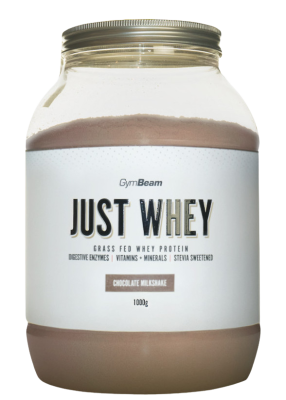 GymBeam Just Whey 1000 g chocolate milkshake