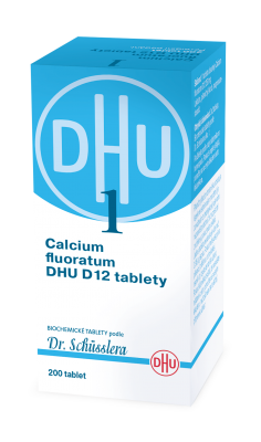 CALCIUM FLUORATUM DHU D5-D30 neobalené tablety 200