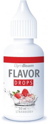 GymBeam Flavor Drops strawberry 30ml