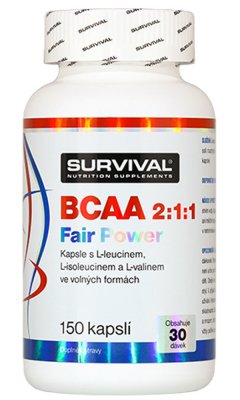Survival BCAA 2:1:1 Fair Power 150 tablet