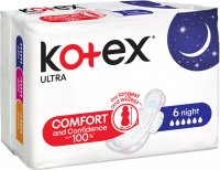 KOTEX UT Night vložky 6ks