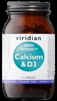 Viridian High Potency Calcium & D3 90 kapslí (Vápník s vitamínem D3) Viridian High Potency Calcium & D3 90 kapslí (Vápník s vitamínem D3)