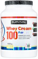 Survival Nutrition Whey Cream 100 Fair Power vanilka 1000g