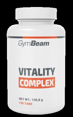GymBeam Multivitamín Vitality Complex unflavored 120 tablet
