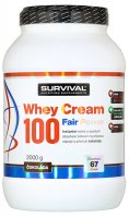 Survival Nutrition Whey Cream 100 Fair Power čokoláda 2000g - Survival Whey Cream 100 2000 g