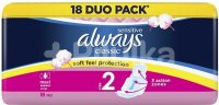 Always vložky Classic Normal Sensitive duo S2 18ks