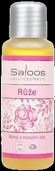SALOOS Tělový a masážní olej Růže 50ml