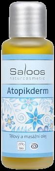 Saloos Tělový a masážní olej Atopikderm 50ml Saloos Tělový a masážní olej Atopikderm 50ml