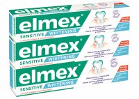 Elmex Bělicí zubní pasta pro citlivé zuby Sensitive Whitening 3x75ml