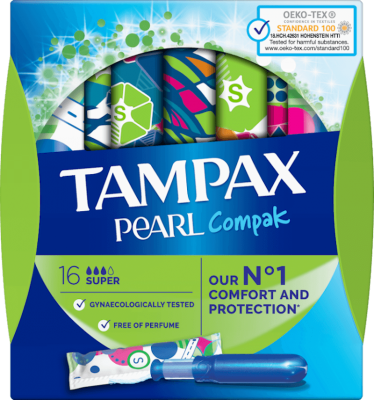 Tampax tampony Pearl Super 16ks