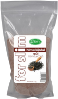 4slim Himalájská sůl černá jemná 1kg