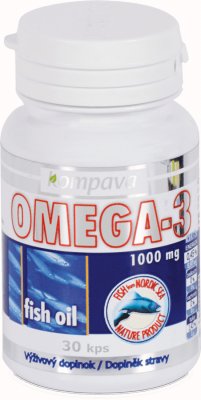 Nasypanej, Omega 3, 30 kapslí