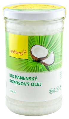 Wolfberry Panenský kokosový olej BIO 1000 ml