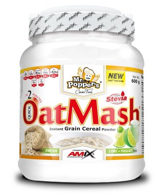Amix Oat Mash, limetka-jogurt, 600 g