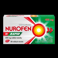 Nurofen Rapid 400mg 20 měkkých kapslí