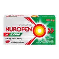 Nurofen Rapid 400mg 20 měkkých kapslí